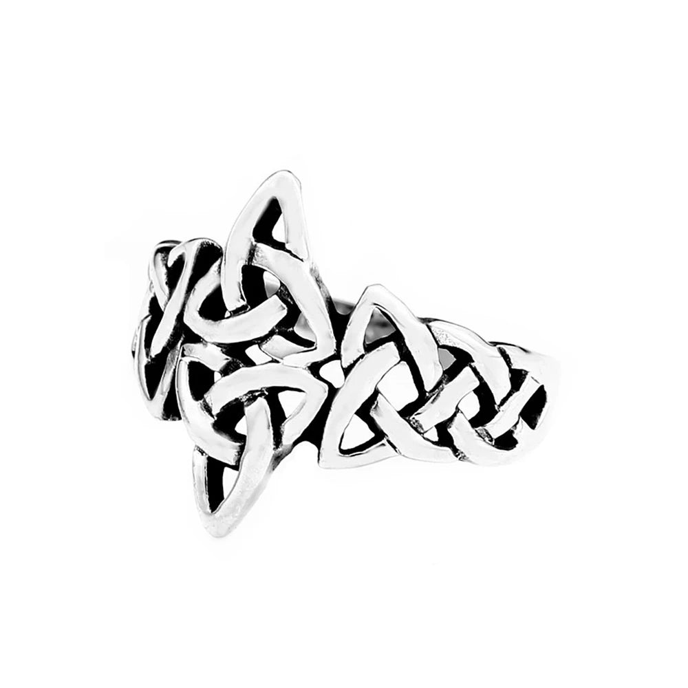 Viking Celtic Knot Ring (316L)