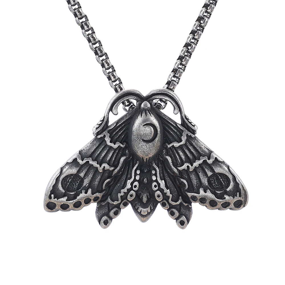Death Moth Pendant (316L)