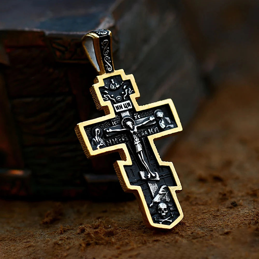 Gothic Cross Pendant (316L)