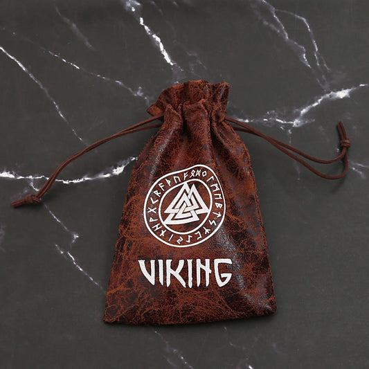 Viking Jewelry Storage Pouch (PU Leather)