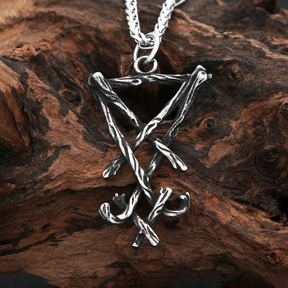 Seal of Lucifer Pendant Necklace (316L)