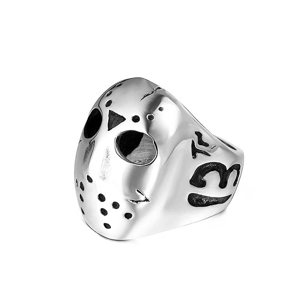 Horror Mask Ring (316L)