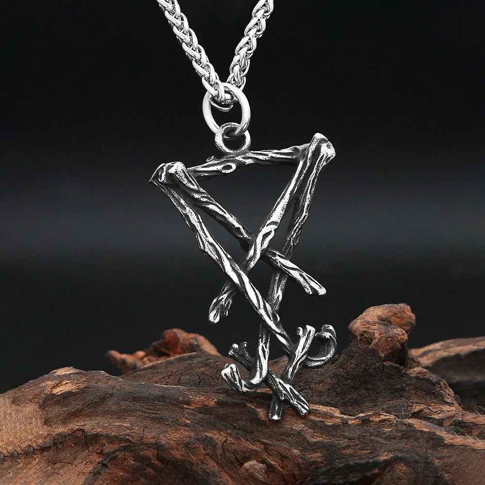 Seal of Lucifer Pendant Necklace (316L)