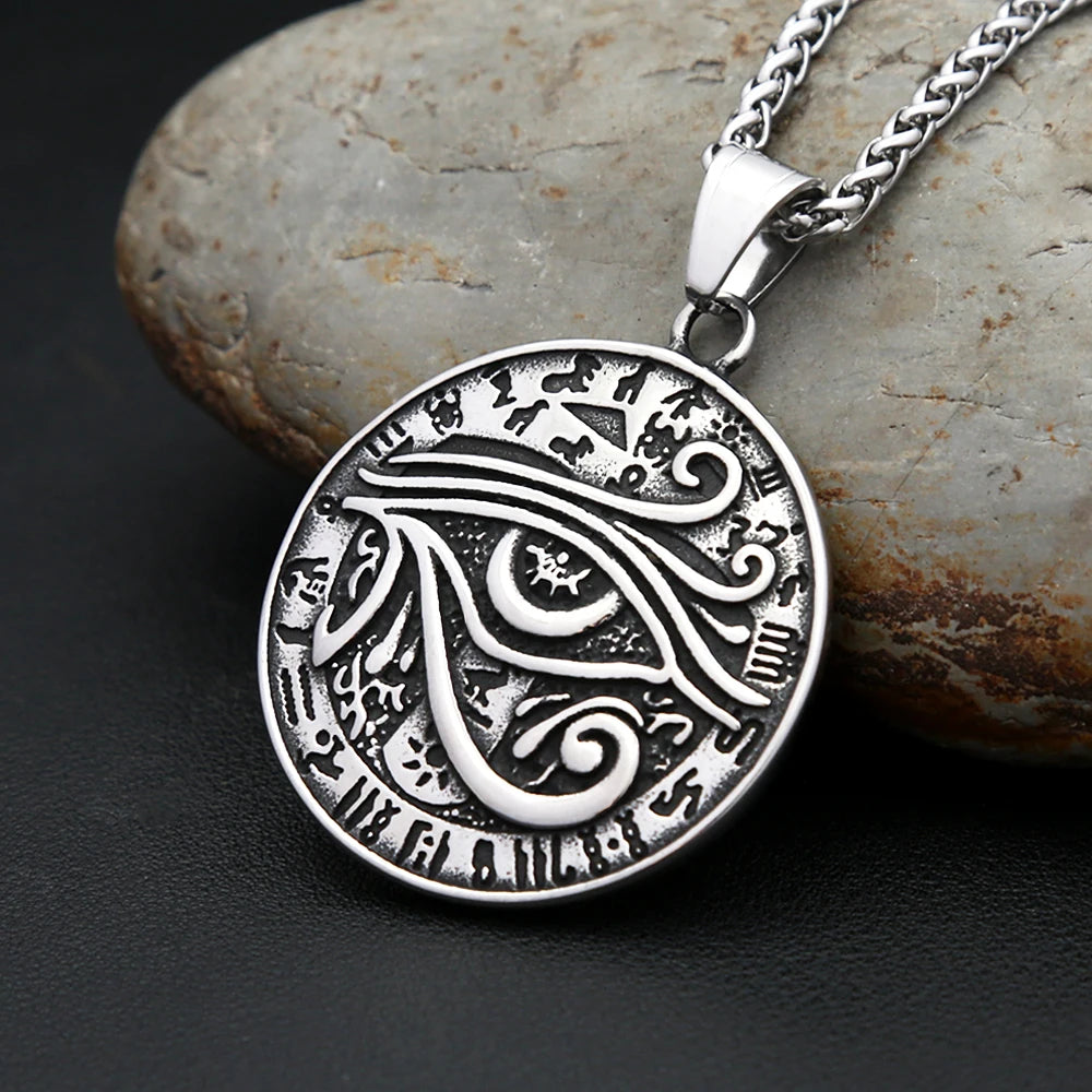 Eye of Horus Medallion (316L)