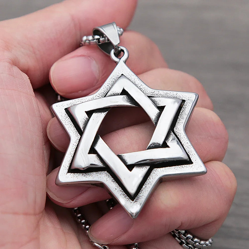 Star of David Nightclub Pendant Necklace (316L)