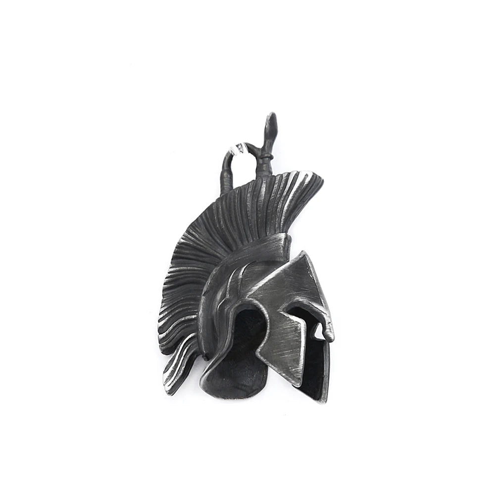 Spartan Helmet Pendant (316L)