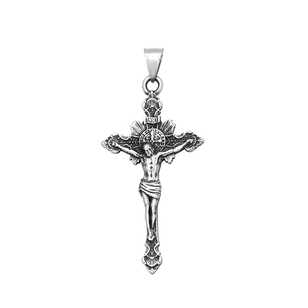 Jesus Cross Pendant Necklace Collection (316L)
