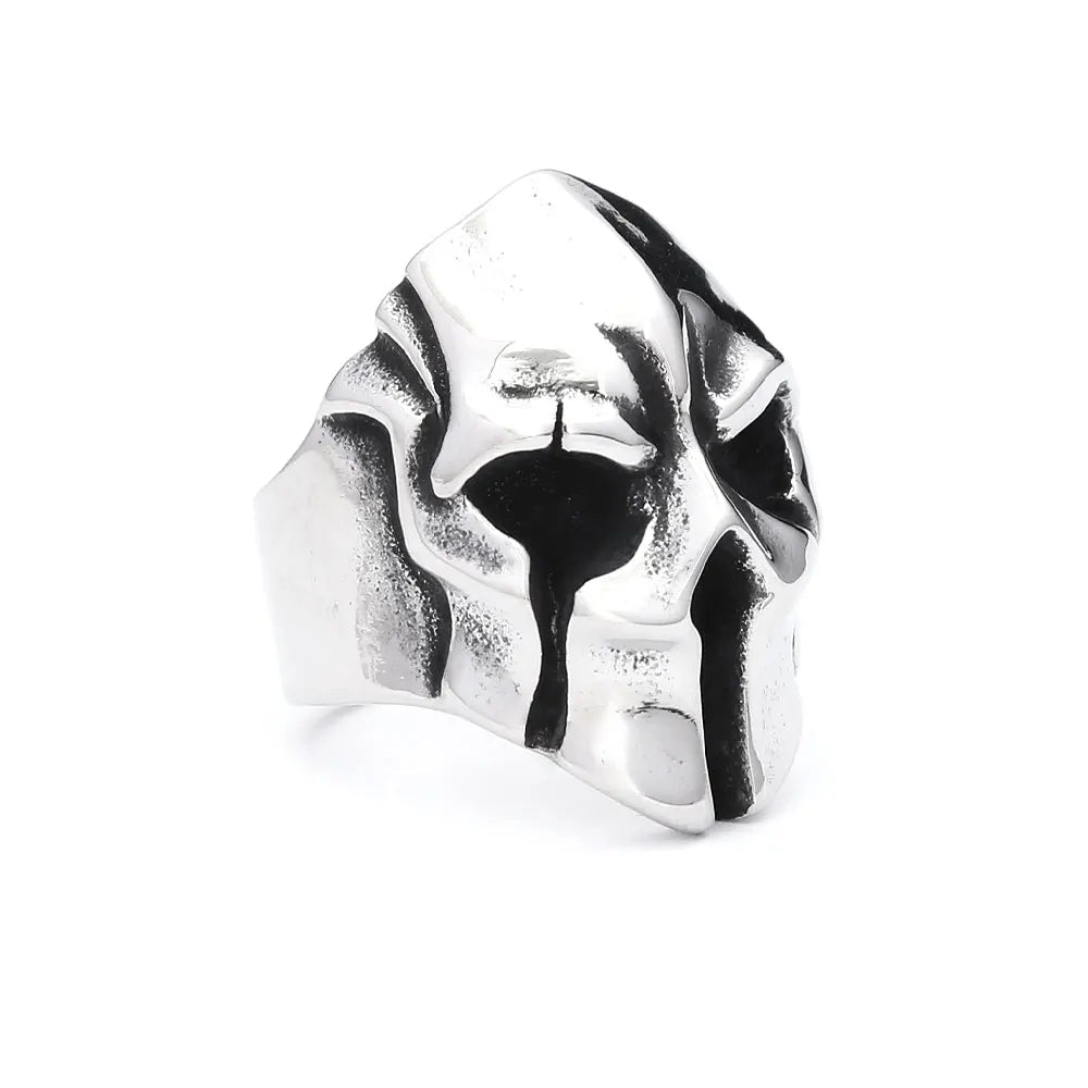 Anillos de calavera de acero inoxidable 316L góticos vintage para hombres y mujeres, estilo punk, hip hop, motocicleta, joyería, regalos de Halloween, triangulación de envíos