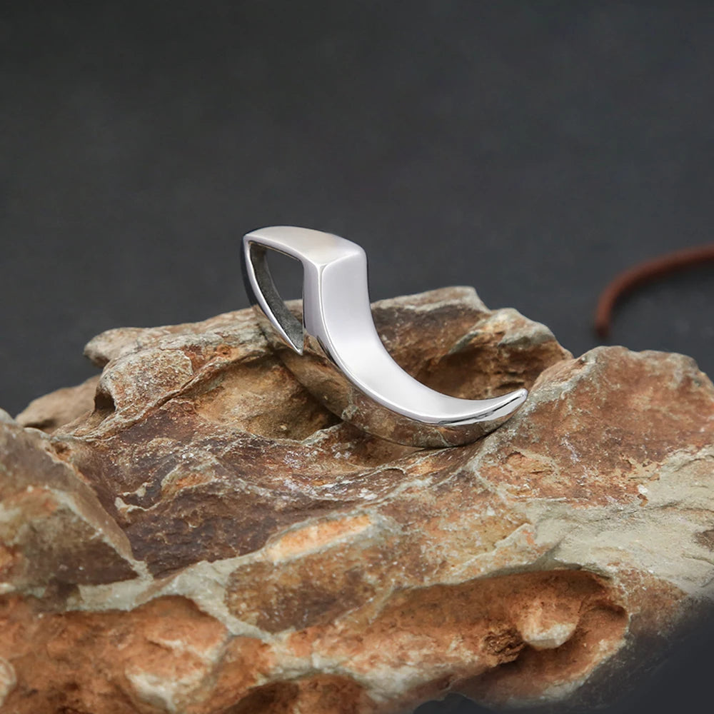 Wolf Fang Pendant Necklace (316L)