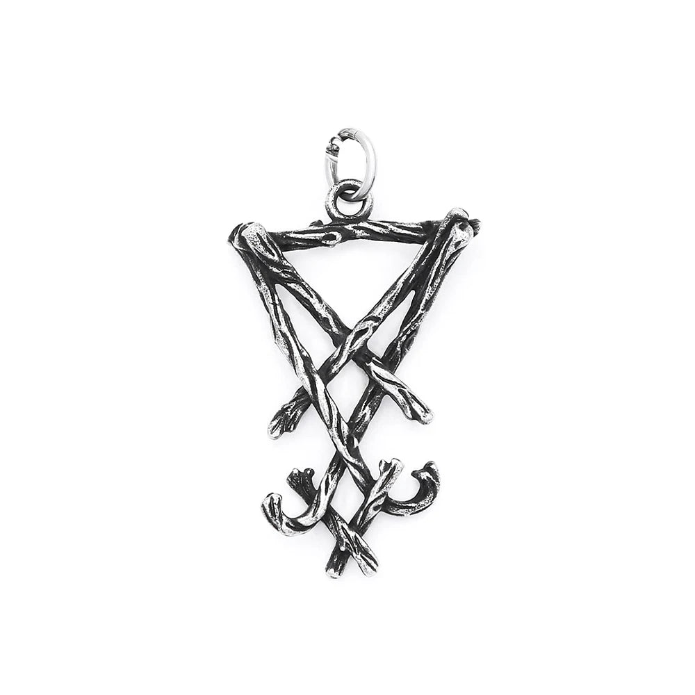 Seal of Lucifer Pendant Necklace (316L)