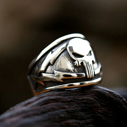 Skull Mask Ring Collection (316L)