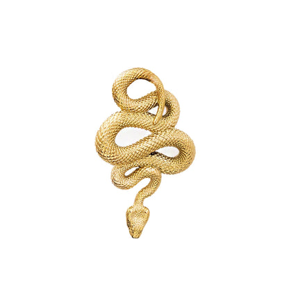 Gold Snake Pendant (316L)