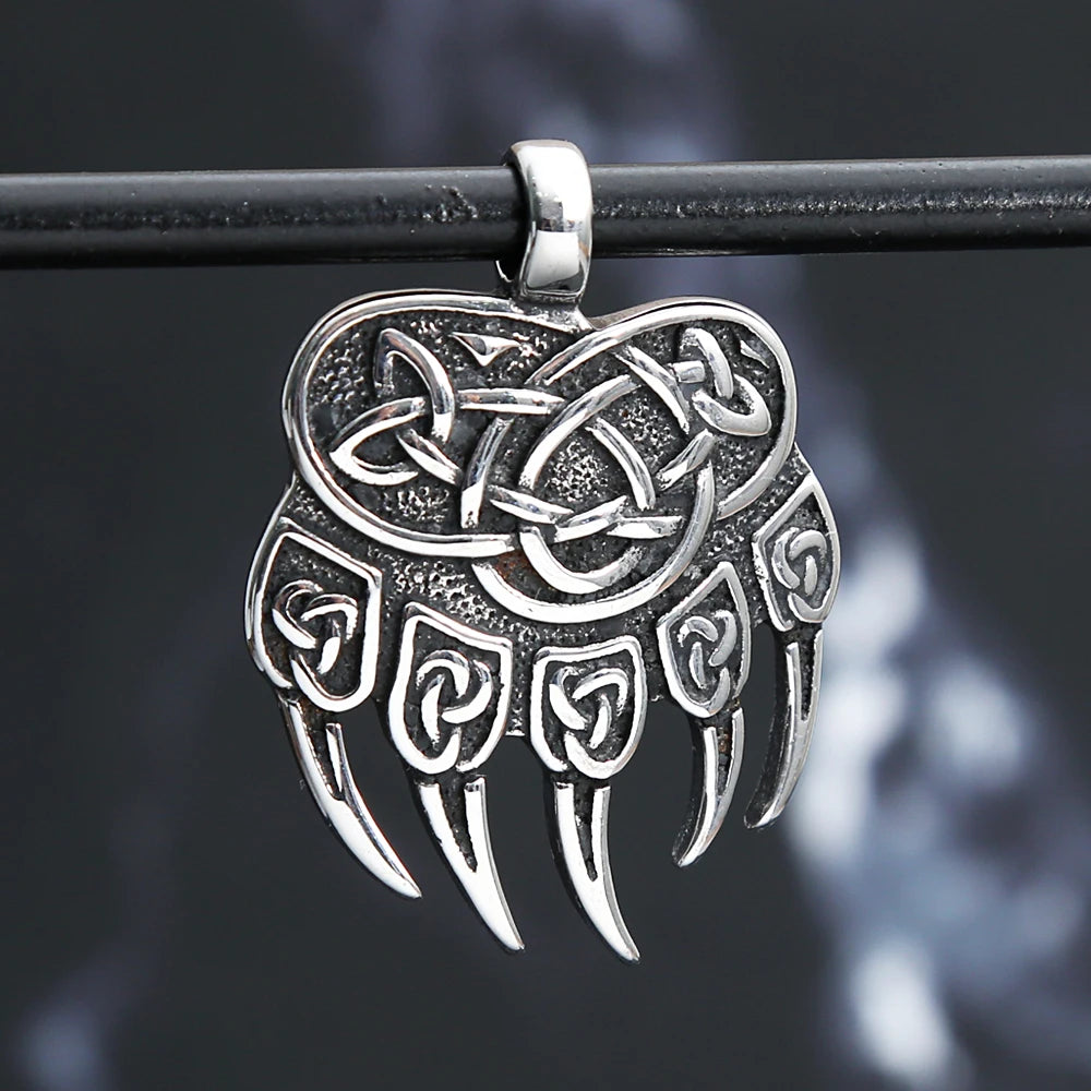Bear Claw Knot Pendant (316L)