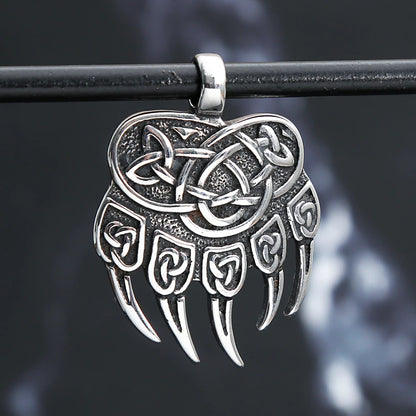 Bear Claw Knot Pendant (316L)