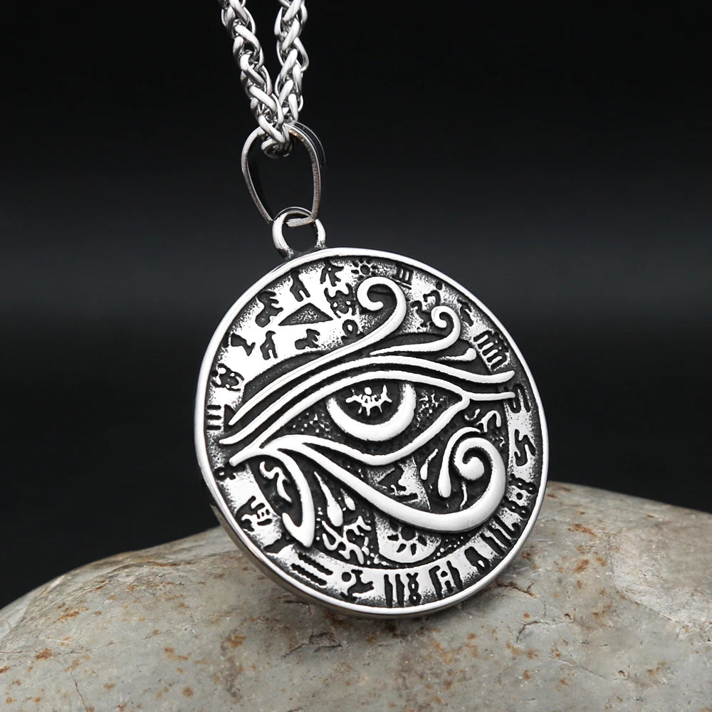 Eye of Horus Medallion (316L)