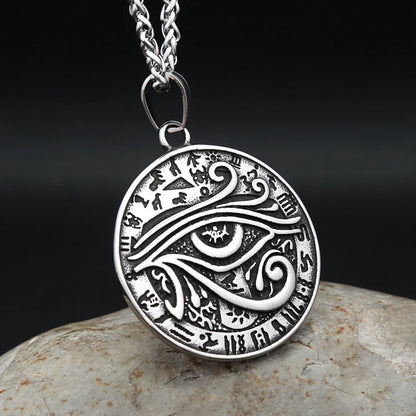 Eye of Horus Medallion (316L)