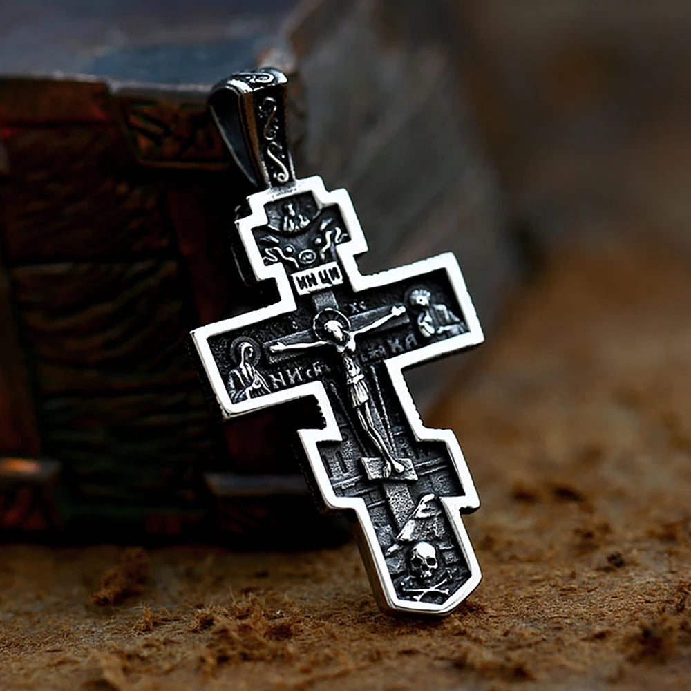Gothic Cross Pendant (316L)