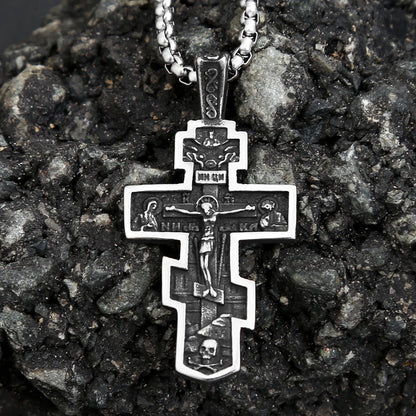 Gothic Cross Pendant (316L)