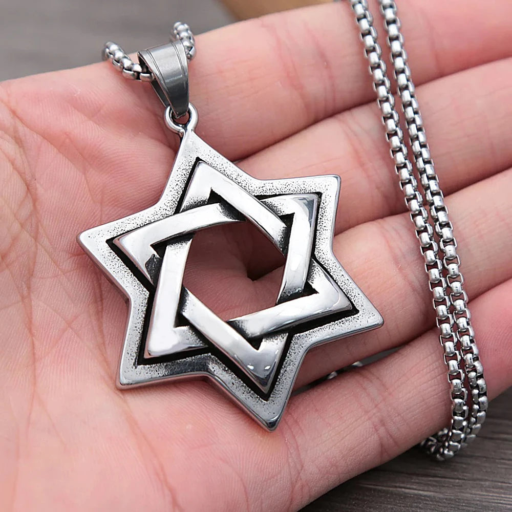 Star of David Nightclub Pendant Necklace (316L)