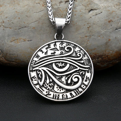 Eye of Horus Medallion (316L)