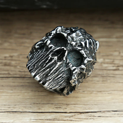 Ruin Skull Ring (316L)